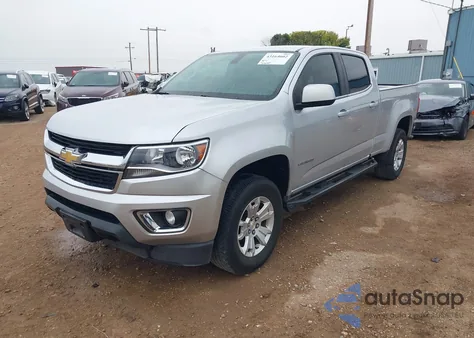 2018 Chevrolet Colorado Lt из США, поврежденный, VIN 1GCGSCEN4J1306550